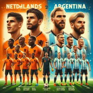 Nederländernas herrlandslag i fotboll mot Argentinas herrlandslag i fotboll laguppställning